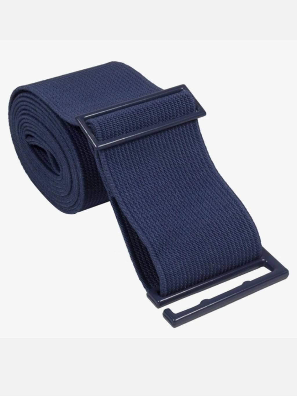 No Bulk Invisible Elastic Adjustable Skinny No Show, Navy Blue